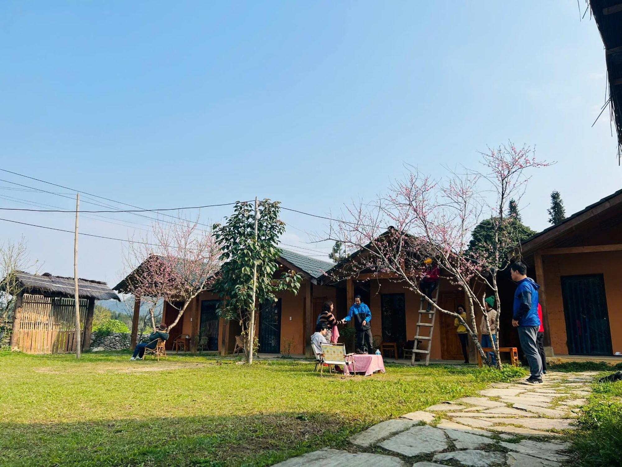 Chook Bungalow Ha Giang Exteriör bild