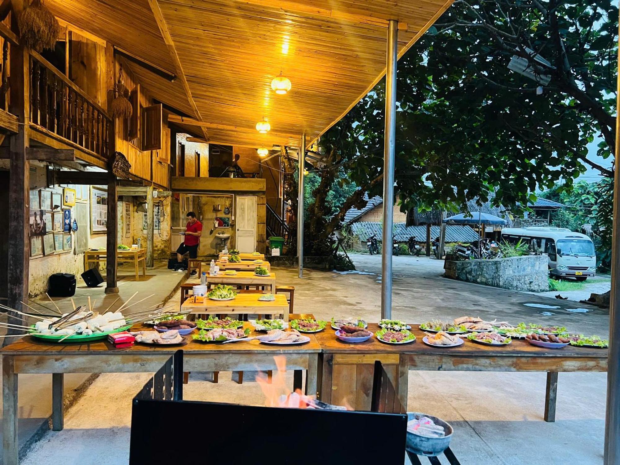 Chook Bungalow Ha Giang Exteriör bild